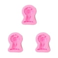 thumbnail image 1 of Molde de Silicona Ounissouiy Diseño de Animales de Dibujos Animados Rosa Tipo 4, 1 of 6