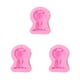 thumbnail image 3 of Molde de silicona de dibujos animados Cateissary para fiestas festivales vacaciones hogar Bar molde de pastel de Chocolate color Rosa, 3 of 6