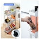 thumbnail image 2 of Carrito organizador de cocina azul con 3 niveles y ruedas giratorias - Incluye 2 ganchos de regalo, ideal para espacios pequeños y almacenamiento eficiente., 2 of 6