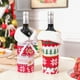 thumbnail image 2 of Suéter de la cubierta de la botella de vino de Navidad Ropa de la botella de Navidad Decoración de l Abanopi Tipo 3, 2 of 7