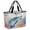 Blue Beige, variant on Sea Turtle Coastal Beach Bag for Women, Large Breathable Mesh Beach Tote Bag, Summer Beach Coral Nautical Teal Wood Sandproof Lightweight Travel Bags for Vacation Picnic Swimming Pool