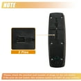 thumbnail image 4 of Unique Bargains 1Pc Front Left Driver Side Power Window Switch for Mercedes-Benz R320 R350 R500 No.2518300390 Brown, 4 of 6