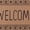 Brown Letter, variant on REGALWOVEN Natural Coir Doormat, Front Door Mat Outdoor with Non-Slip Backing, Waterproof Welcome Mat for Scraper Rug Brown Flower 28" x 18"