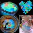 thumbnail image 1 of 100Pcs Glow in The Dark Pebbles Outdoor Decor Glow Decorative Stones Rocks Pebbles Artificial Fish Tank Decorative Rocks for Aquarium Garden Fish Tank, 1 of 7