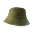 thumbnail image 4 of Gorro de sauna de fieltro, gorro de baño , portátil, diámetro de 29 cm, resistente al calor, accesorio de regalo, de sauna para ducha, baño de Verde oscuro, 4 of 8