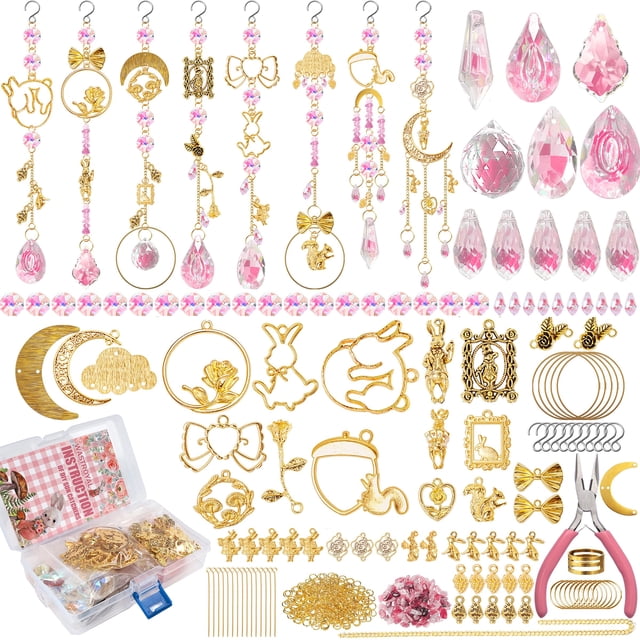 Kit de suministros para hacer Suncatcher WASTROYAL, 420 unidades, para adultos