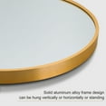 thumbnail image 6 of 71" x 32" Floor Mirrors Free Standing Arched Full Length Mirrors Gold, 6 of 7