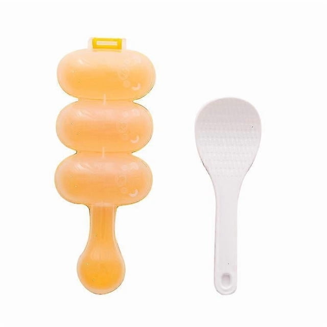 3set,(6pcs)rice Ball Molds Sushi Maker Mould Spoon Kit Ing Utensil Toolsshake The Rice Ball Mold S Sphal Rice Ball Mold Shake Th