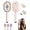 pink, variant on Electric Spray & Massage Hair Brush – 5-in-1 Air Cushion Comb with Nano Mist, Anti‑Static, Self‑Cleaning, Rechargeable for Smooth, Frizz‑Free Hair