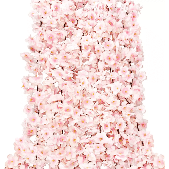 Guirnalda De Flores De Cerezo Artificial Para Colgar Boda 2p
