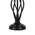 thumbnail image 3 of Better Homes & Gardens 14 in Height Small Black Finish Metal Cage Accent Lamp Base, Transitional Design, Idea All Rooms, 3 of 8