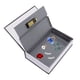 thumbnail image 5 of Diversion Book Safe, Stainless Steel Liner Excellent Concealment Imitation Book Safe Box Coded Lock Innovative Deposit Box  For Children For Money ANGGREK Negro, 5 of 8