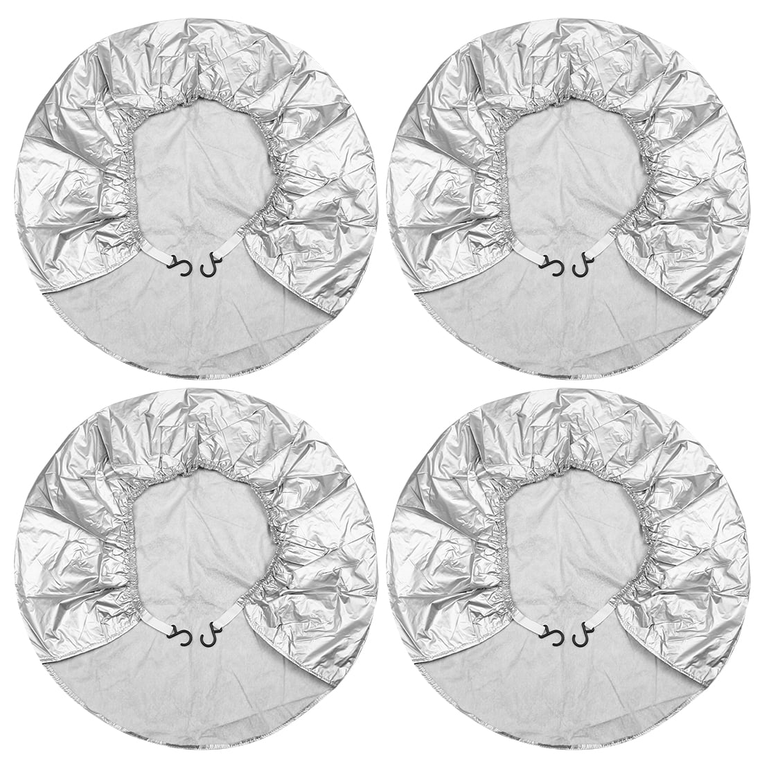 4pcs Tire Covers Protectors for Car RV Truck Trailer Wheel 27"29