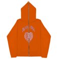 thumbnail image 1 of 2023 Sudaderas con corazones rojos oscuros europeos y americanos para hombres y mujeres sudaderas con capucha parejas góticas Harajuku sudaderas con cremallera larga de gran tamaño, 1 of 5