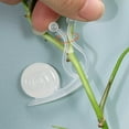 thumbnail image 7 of 10PCS Climbing Wall Fixture Clips, Self-Adhesive Vine Support Clips with Stickers, Acrylic Adhesive Sticker Leaf Fixer Invisible Wall Vines Fixing Clips for Indoor & Outdoor Decoration, 7 of 7