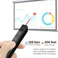 thumbnail image 2 of N26 Wireless Presentation Clicker, Presentation Remote, PowerPoint Clicker with Pointer for PowerPoint Presentations, Power Point Clicker Wireless Presenter Remote - Black, 2 of 4