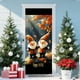 thumbnail image 5 of Christmas Door Cover Santa Claus Print Holiday Party Decoration Polyester Fabric Door Hanging for Home Indoor Outdoor Festive Decor, 5 of 6