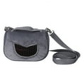 thumbnail image 2 of Bolsa de salida para hámster, portátil, transpirable, de franela gris, para mascotas pequeñas, conejillo de indias, ardilla, ChinchillaL, 2 of 10