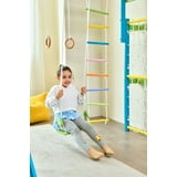Grove Indoor Jungle Gym for Kids - Home Activity Toddler Playset with Wall Climbing Feature - Walmart.com