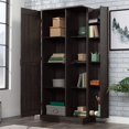 thumbnail image 4 of Pemberly Row Armoire de Rangement en Bois Manufacturé Finition Noyer, 4 of 10