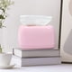 thumbnail image 4 of Apmemiss Clearance Tissue Box Cover, Plastic Tissue Box Holder Decorative Tissue Cover Modern Cube Facial Tissue Dispenser for Bathroom Vanity Countertop, Living Room, Bedroom, Office, 4 of 6