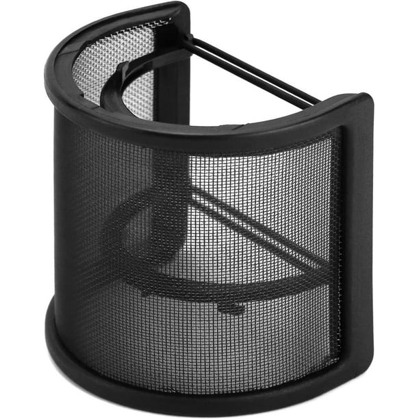 microphone pop filter, microphone windshield cover, for studio metal vocal recording panel sound