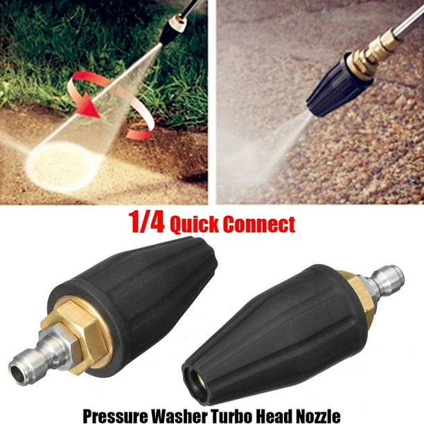 4000 PSI Power Pressure Washer Turbo Nozzle Spray 3.0 Gallons/Min GPM 4.0 Black