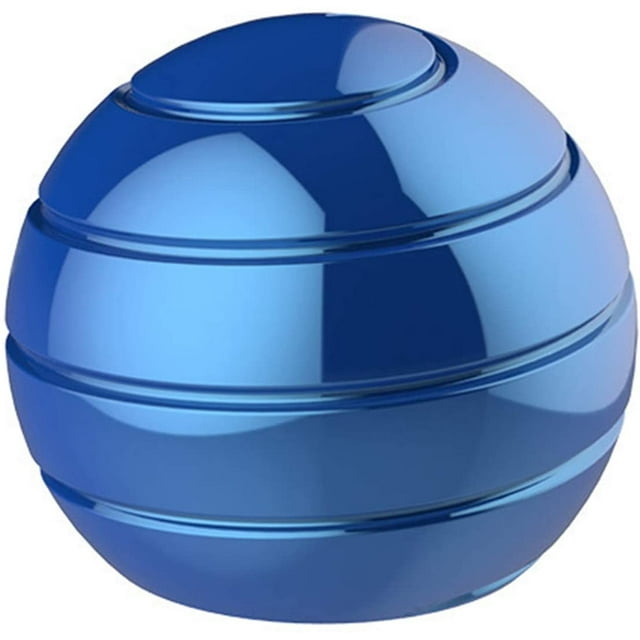 Giroscopio de bola giratoria de Metal para oficina de juguete de escritorio Inspire para aliviar el estrés contra la ansiedad WD.WDQZL Hogar