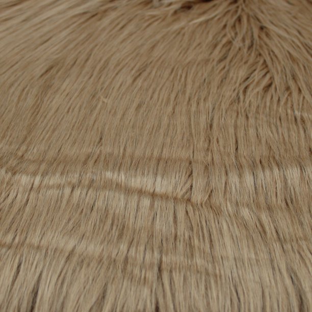 Get info of suppliers, manufacturers, exporters, traders of faux fur fabric for buying in india. dark caramel faux fur fabric long pile mongolian by the yard