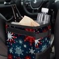 thumbnail image 6 of Snowflake Foldable Car Trash Can with Lid, Leak-proof Hanging Storage Bag - Trash Can for Car, Car Garbage Can, 6 of 6
