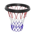 thumbnail image 1 of Red de aro de baloncesto resistente a la intemperie desmontable portátil colores vibrantes marco de red de baloncesto profesional para accesorios de shamjiam Red de aro de baloncesto, 1 of 8