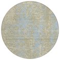 thumbnail image 2 of Addison Rugs Chantille Indoor/Outdoor Transitional Abstract Beige Washable Round Rug, 8' x 8', 2 of 6