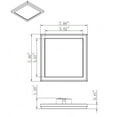 thumbnail image 2 of Blink Pro - Light White Utilitarian Aluminum Flush Mount Light, 2 of 17