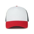 thumbnail image 2 of Outdoor Cap OCFOAM 5-Panel Foam Cap-White/Navy/Red, 2 of 8