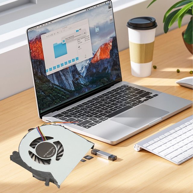Ventilateur de Refroidissement pour Ordinateur Portable, Réduit la Charge du Portable Installation Facile Remplacement Ventilateur de Refroidissement pour DV6Z 7000 pour DV6 7000
