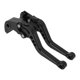 thumbnail image 1 of Palancas de freno y embrague cortas únicas para Yamaha YZF-R7 2021-2025, palanca de freno ajustable en 6 posiciones, aleación de aluminio, negro sólido, 1 par, 1 of 7