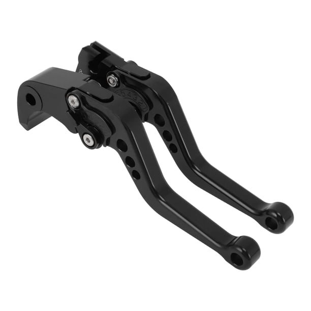 Palancas de freno y embrague cortas únicas para Yamaha YZF-R7 2021-2025, palanca de freno ajustable en 6 posiciones, aleación de aluminio, negro sólido, 1 par