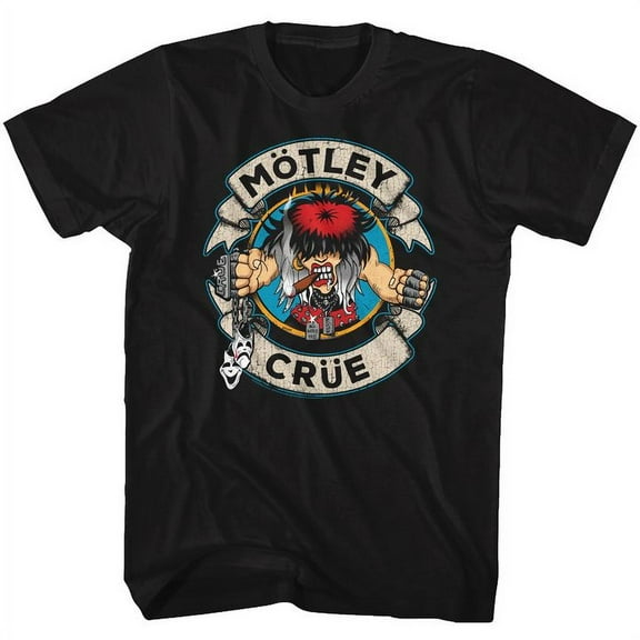 Motley Crue Motleycrue Black Adult T-Shirt