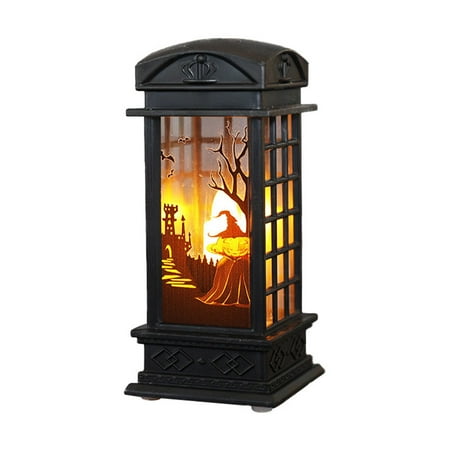 

Halloween Decorations Binkne Night Lights Halloween Simulation Flame Light Small Oil Lamp Decoration Props Bar Scene Layout Desktop Decorations Night Light 1*Small Oil Lamp