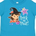 thumbnail image 4 of Inktastic Trick or Treat Mermaid Witch Hat Cauldron Boys or Girls Toddler T-Shirt, 4 of 5