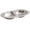Silver, variant on Jiibva Silver Double Grid Divided Stainless Steel Serving Platter Tableware Plates for Parties