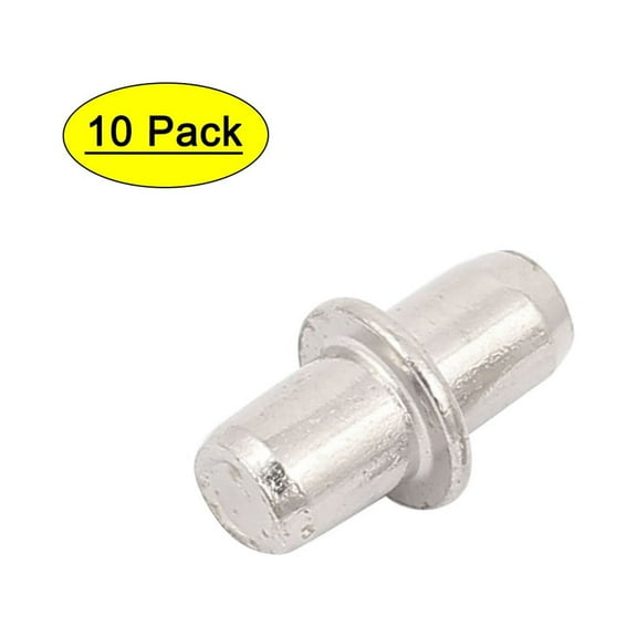 Unique Bargains Cupboard Furniture Wooden Board Shelf Holder Support Pins Nails 5mm x 13mm 10Pcs