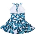 thumbnail image 3 of European And American Style Piece Swimsuit Print Dress, 3 of 18