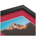 thumbnail image 3 of ArtToFrames Collage Photo Picture Frame with 2 - 20x20 Openings, Framed in Black with Rouge and Black Mats (CDM-3926-40), 3 of 8