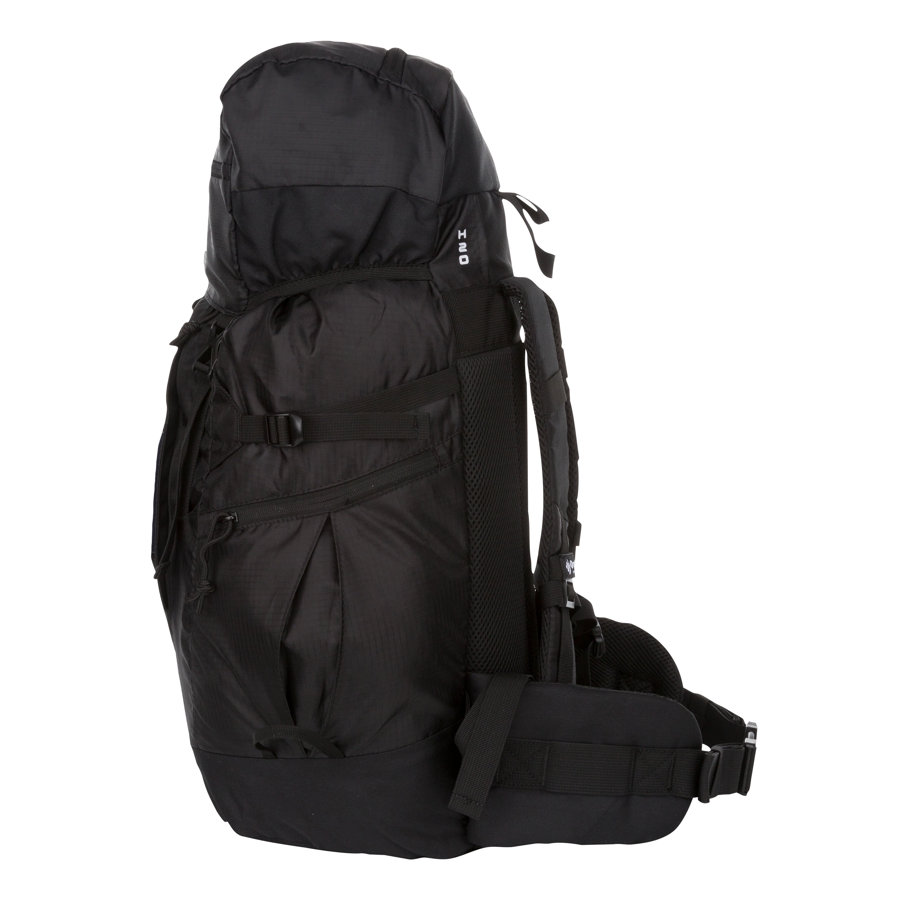 Outdoor Products Unisex Arrowhead 47.5 L Black Hiking Backpack for Adults and Teens