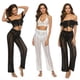 thumbnail image 4 of Pantalones de playa calados de red de ganchillo para mujer, pantalones sexys para cubrir el traje de baño brillar  Electrónica, 4 of 5