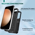 thumbnail image 3 of AICase For Samsung Galaxy S23 FE 5G MagSafe Case Heavy Duty Rugged Magnetic Hard Cover, 3 of 9