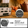 ITSELFER Alarm Clock Big Number Display Alarm Clock for Home Bedroom