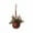 #12 Brown, variant on Fwttom Christmas Jingle Bells - Hanging Bells Ornaments Holiday Christmas Bells for Decorations Indoor Outdoor Xmas Tree Wreath Garland