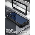 thumbnail image 5 of Poetic Guardian Case for Motorola Moto G Play 2023, Clear Case with Built-in Screen Protector, Black/Clear, 5 of 5